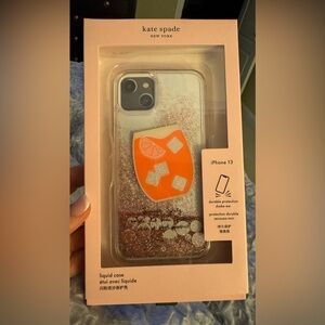 Kate Spade iPhone 13 liquid Case